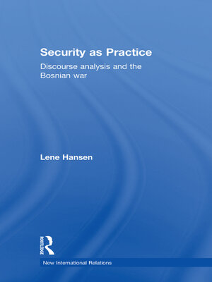 cover image of Security as Practice